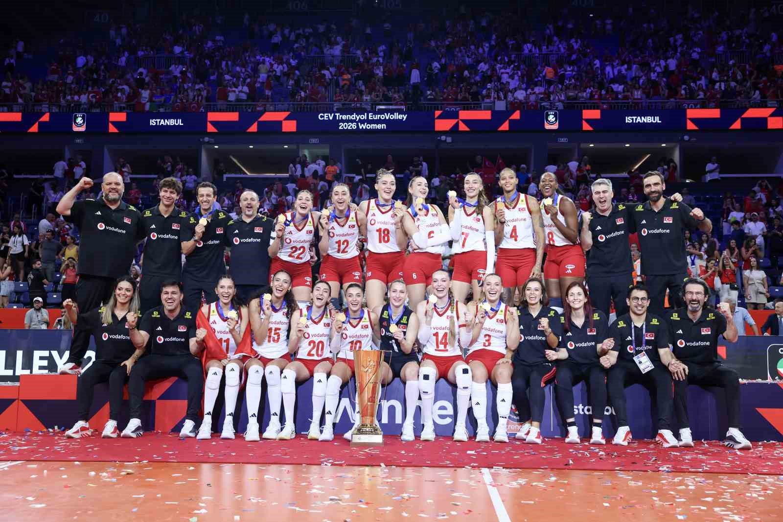 A Milli Kadın Voleybol Takımı, 2027 Kadınlar Voleybol Dünya Kupası’nda mücadele edecek
