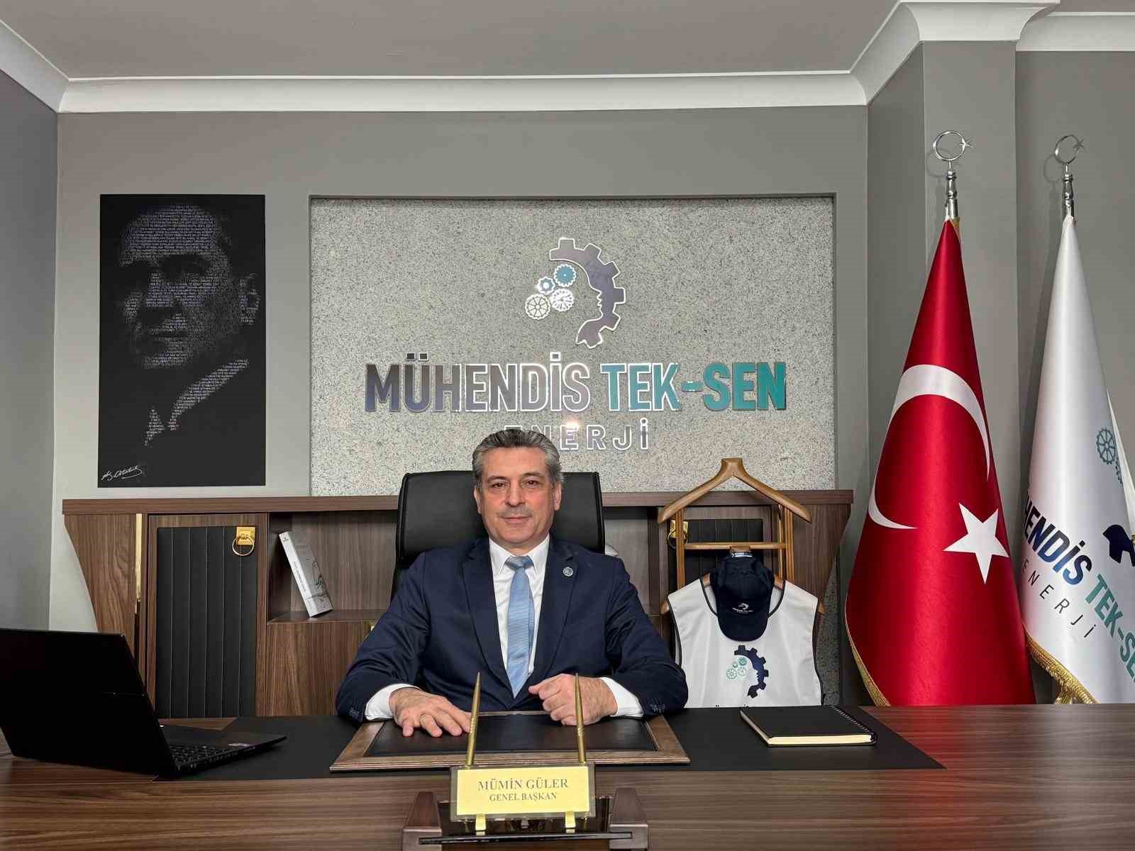 Mühendis Tek-Sen Enerji kamu personel sistemine ilişkin taleplerini açıkladı
