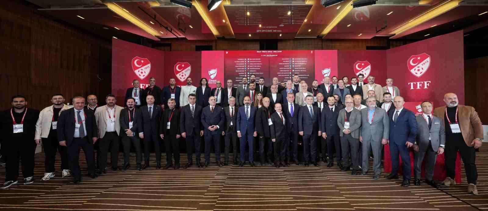 Ziraat Türkiye Kupası 3. eleme turu kuraları çekildi
