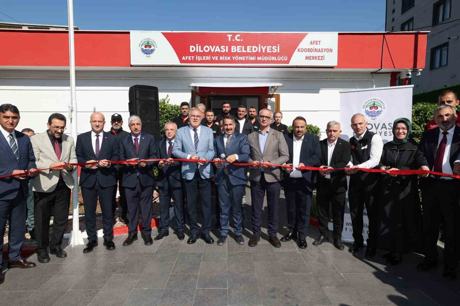 Dilovası’nda Afet Koordinasyon Merkezi hizmete açıldı