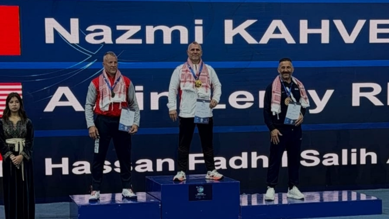 Türkiye’nin tek altın madalyasını 50 yaşında kazandı