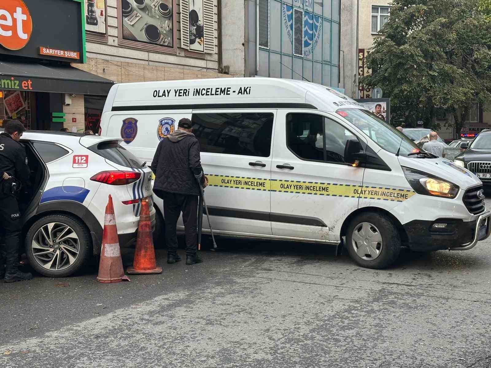 (Özel) Sarıyer’de iş yerine silahlı saldırı: 1 yaralı