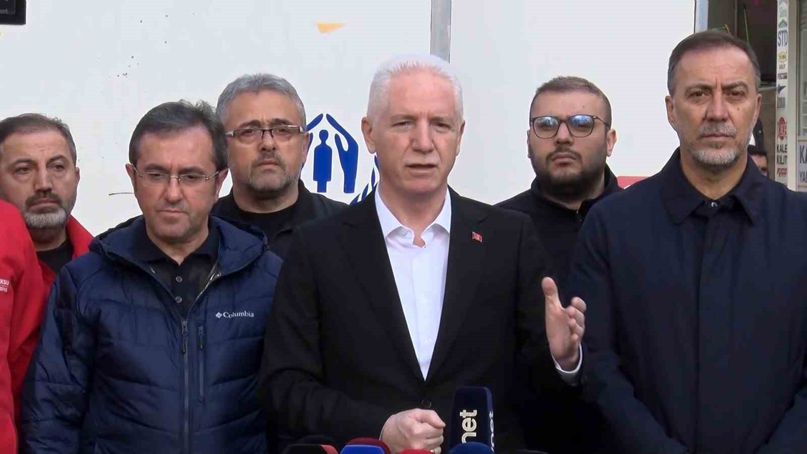 Vali Gül: "Yıkılması gereken bir bina kaldı. Onu da yıktığımızda İSKİ’nin dere ıslahı ile ilgili engel teşkil eden yapılar kalkmış olacak"
