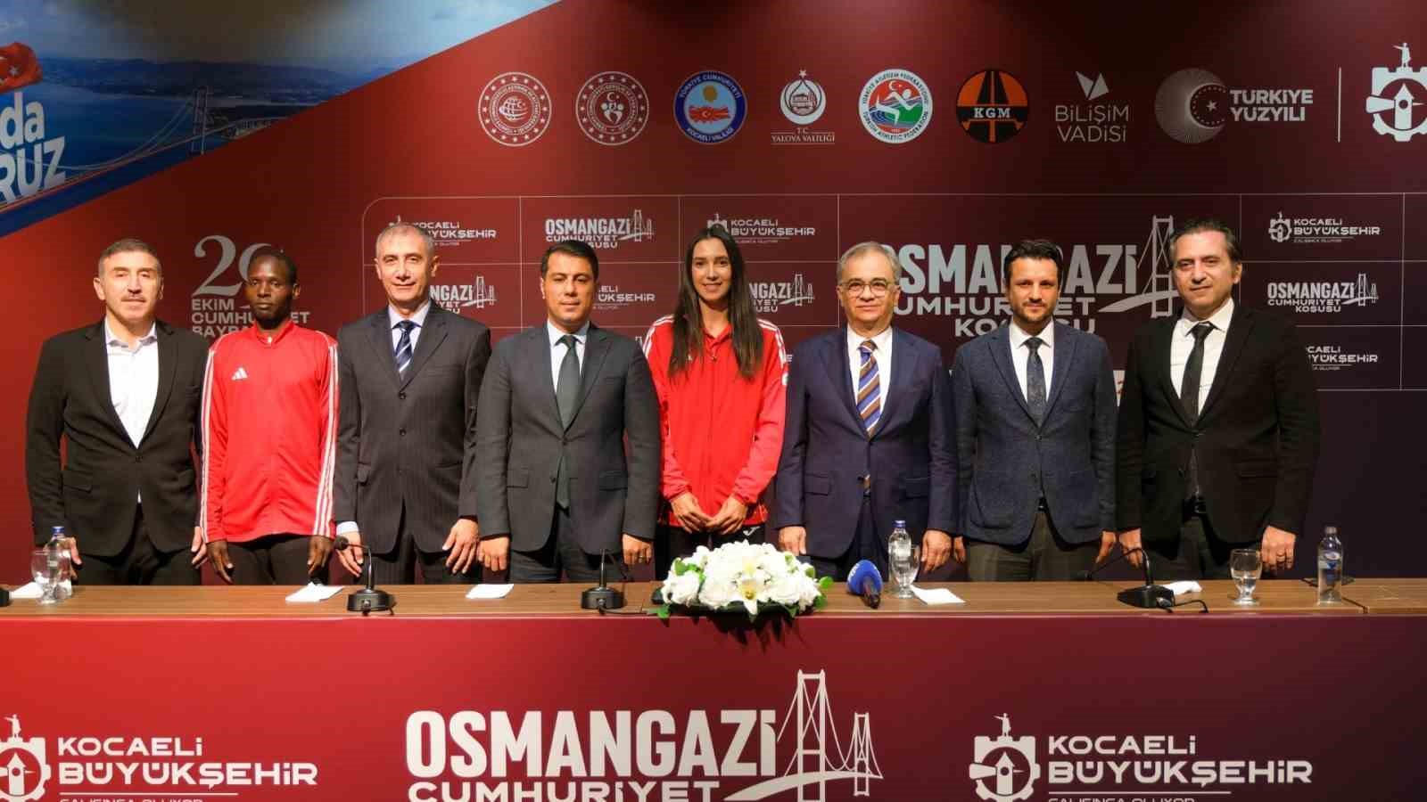 Osmangazi Köprüsü’nde Cumhuriyet coşkusu için 6 bin kişi koşacak
