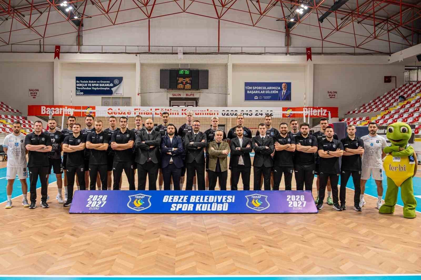 Gebze Belediyespor’un Kupa Voley’de rakibi Galatasaray oldu
