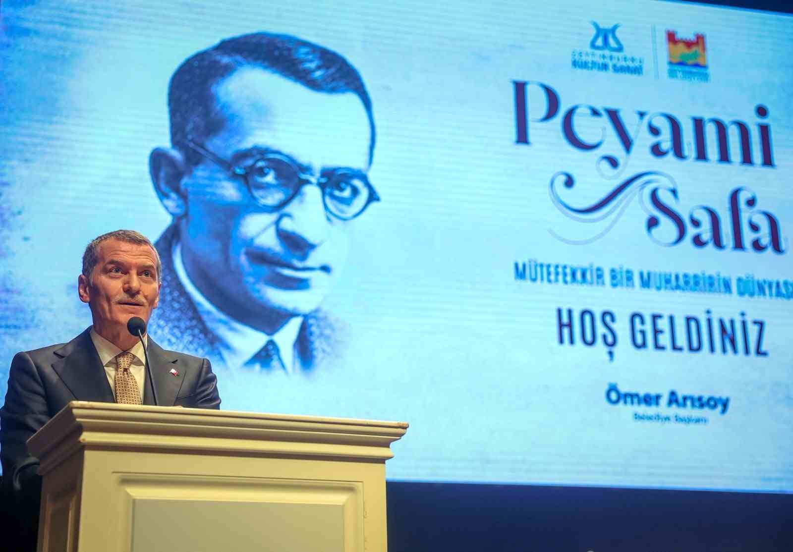 Zeytinburnu’nda "Peyami Safa Mütefekkir Bir Muharririn Dünyası Sempozyumu"
