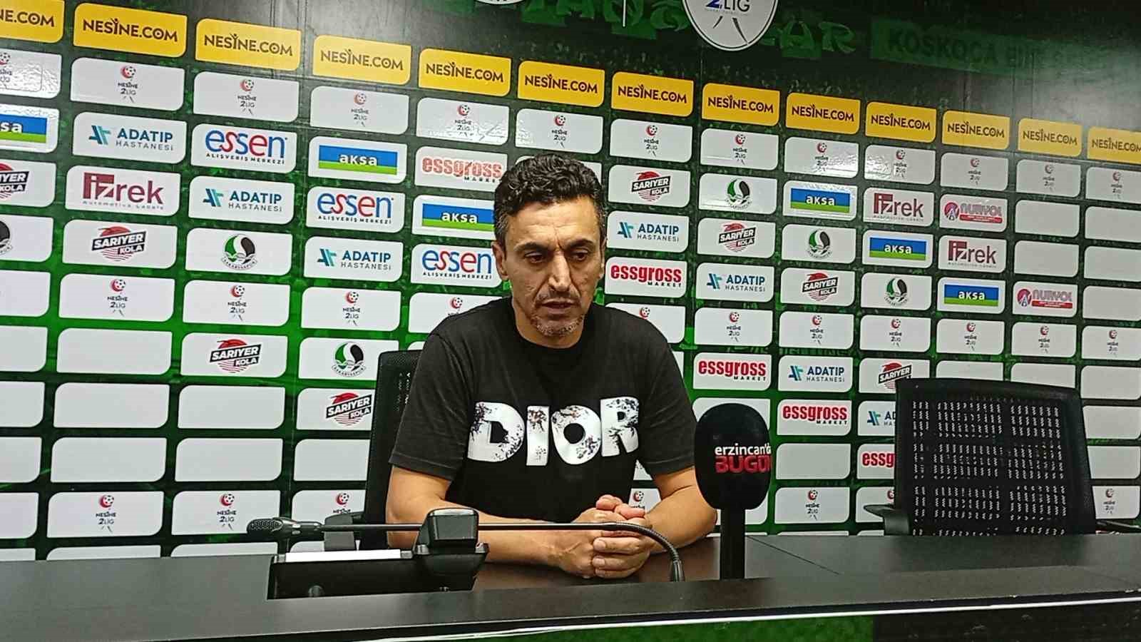 Sakaryaspor - Erzincanspor maçının ardından
