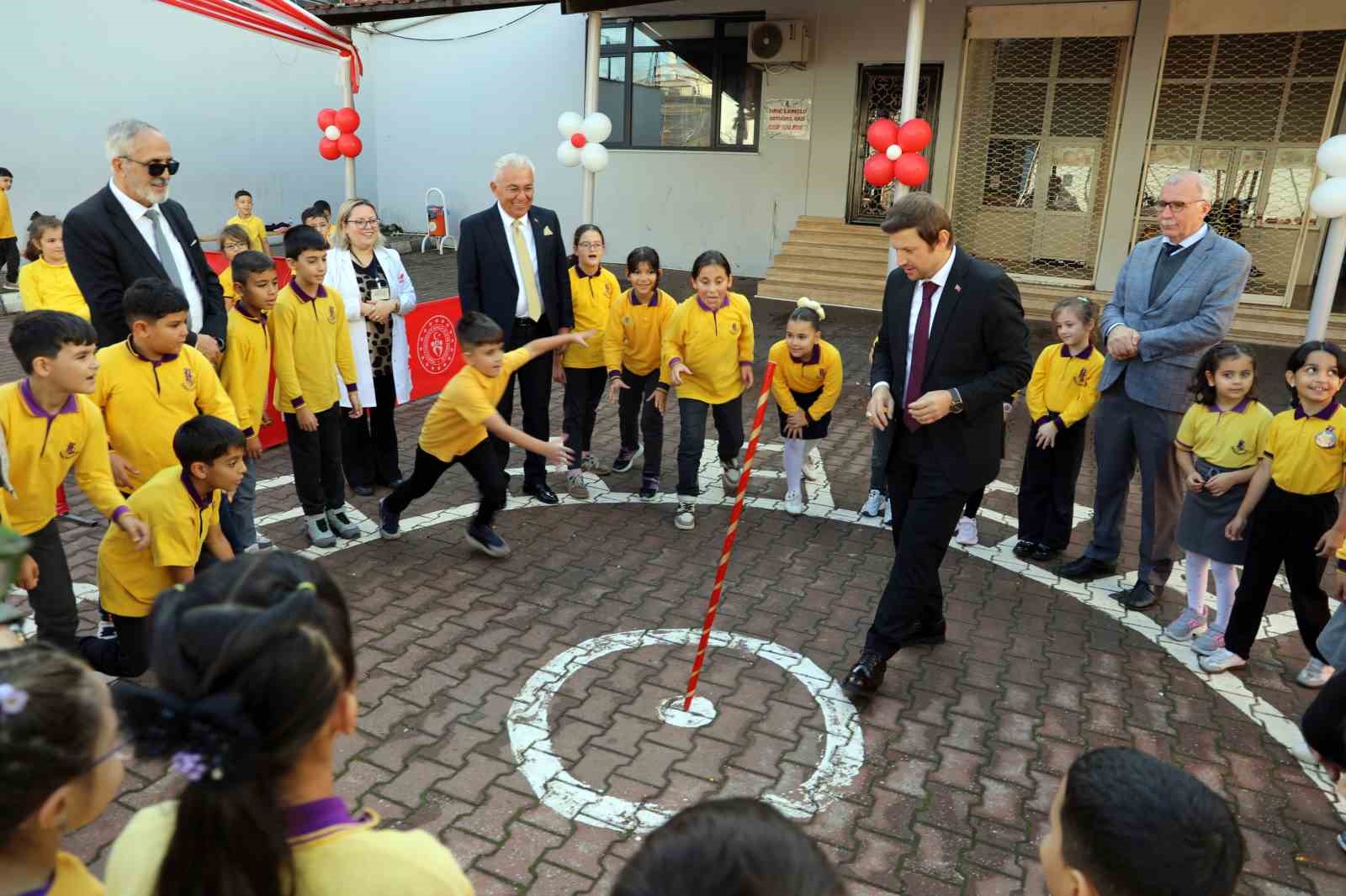 Öğrenciler geleneksel oyunları bu proje ile deneyimledi
