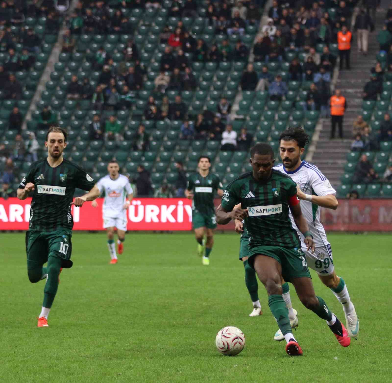 Trendyol Süper Lig: Kocaelispor: 0 - Çaykur Rizespor: 0 (Maç sonucu)
