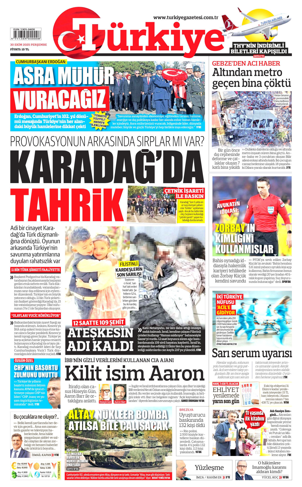 TÜRKİYE GAZETESİ