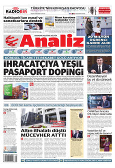 ANALİZ Gazetesi - Kocaeli Duysun - Şehre Dair Her Şey