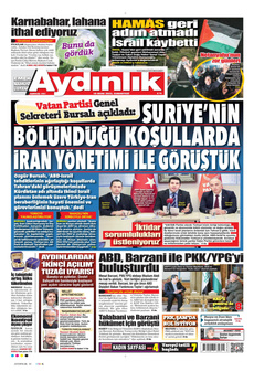 AYDINLIK GAZETESİ Gazetesi - Kocaeli Duysun - Şehre Dair Her Şey