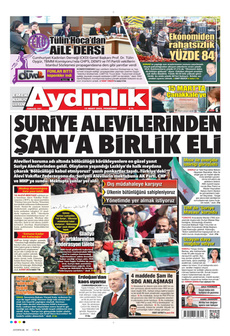 AYDINLIK GAZETESİ Gazetesi - Kocaeli Duysun - Şehre Dair Her Şey