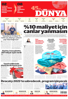 DÜNYA Gazetesi - Kocaeli Duysun - Şehre Dair Her Şey