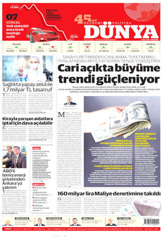 DÜNYA Gazetesi - Kocaeli Duysun - Şehre Dair Her Şey