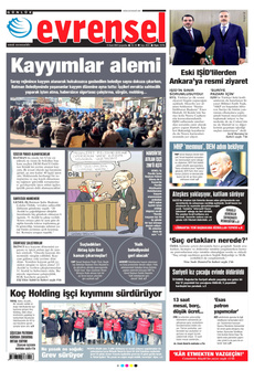 EVRENSEL Gazetesi - Kocaeli Duysun - Şehre Dair Her Şey