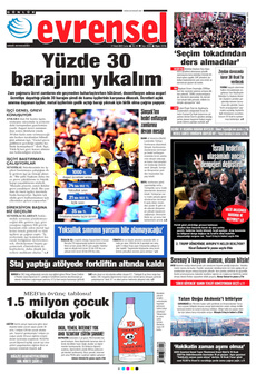 EVRENSEL Gazetesi - Kocaeli Duysun - Şehre Dair Her Şey