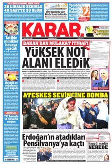 KARAR Gazetesi - Kocaeli Duysun - Şehre Dair Her Şey