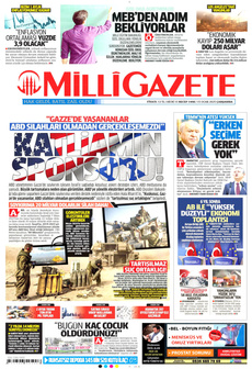 MİLLİ GAZETE Gazetesi - Kocaeli Duysun - Şehre Dair Her Şey