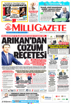 MİLLİ GAZETE Gazetesi - Kocaeli Duysun - Şehre Dair Her Şey