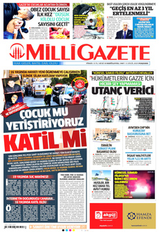 MİLLİ GAZETE Gazetesi - Kocaeli Duysun - Şehre Dair Her Şey