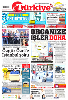 TÜRKİYE GAZETESİ Gazetesi - Kocaeli Duysun - Şehre Dair Her Şey