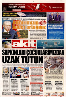 YENİ AKİT Gazetesi - Kocaeli Duysun - Şehre Dair Her Şey