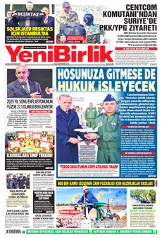 YENİBİRLİK Gazetesi - Kocaeli Duysun - Şehre Dair Her Şey