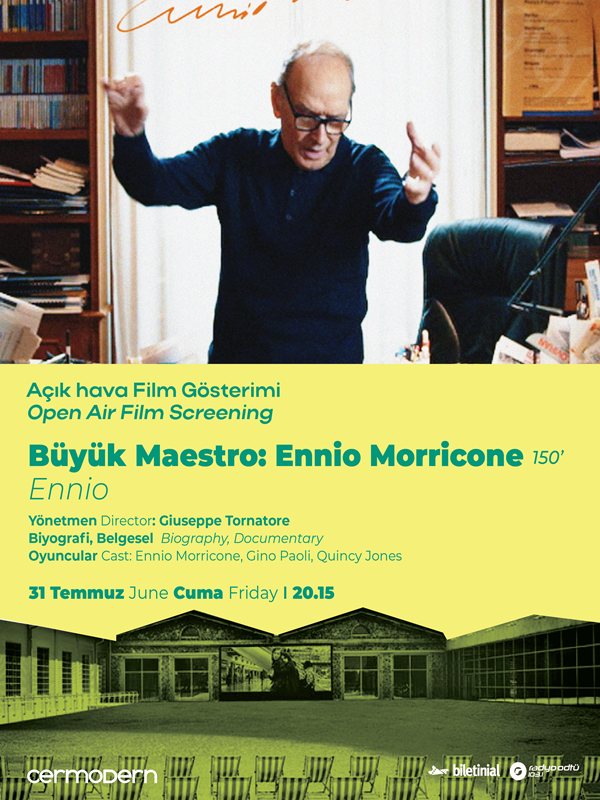 Açık Hava Film Gösterimi: Büyük Maestro: Ennio Morricone - Kocaeli Duysun - Şehre Dair Her Şey