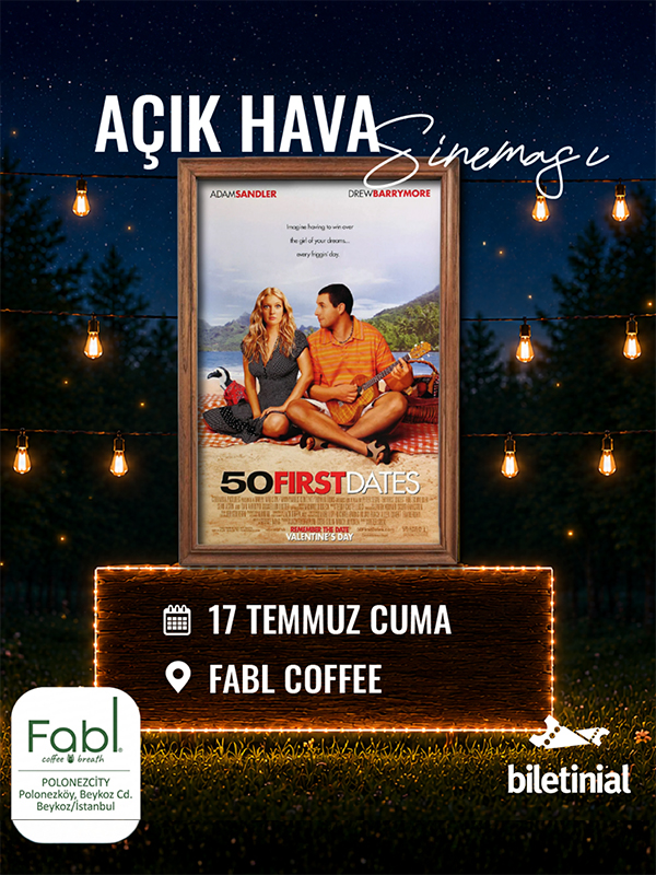 Açık Hava Sineması - 50 İlk Öpücük - Kocaeli Duysun - Şehre Dair Her Şey
