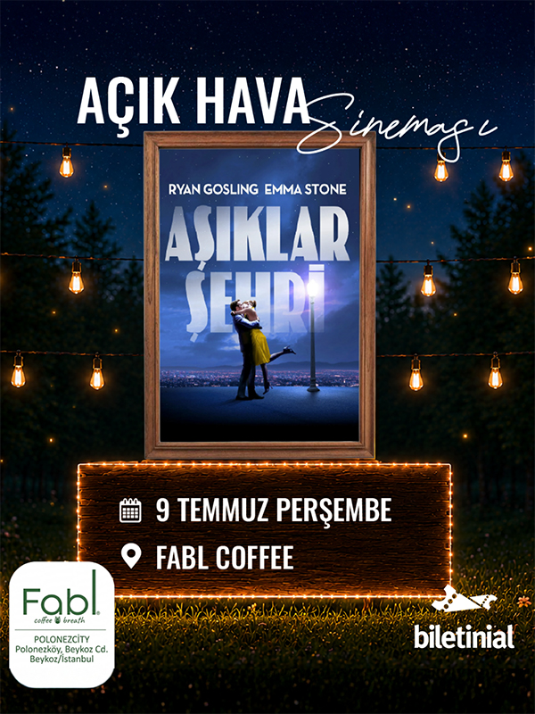 Açık Hava Sineması - Aşıklar Şehri (La La Land) - Kocaeli Duysun - Şehre Dair Her Şey