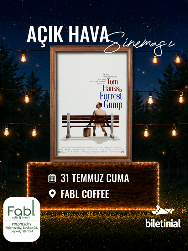 Açık Hava Sineması - Forrest Gump - Kocaeli Duysun - Şehre Dair Her Şey