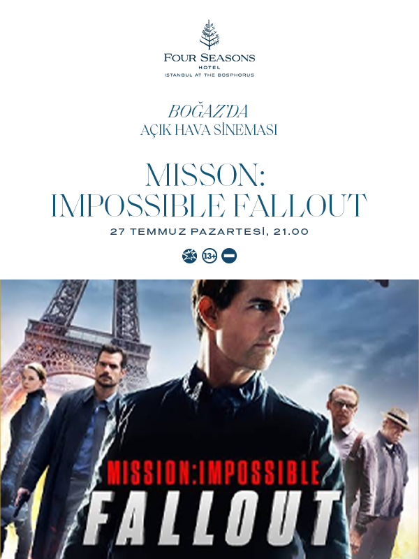 Boğazda Açık Hava Sineması / Mission: Impossible Fallout - Kocaeli Duysun - Şehre Dair Her Şey