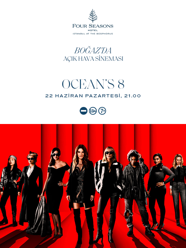 Boğazda Açık Hava Sineması - Ocean's 8 - Kocaeli Duysun - Şehre Dair Her Şey