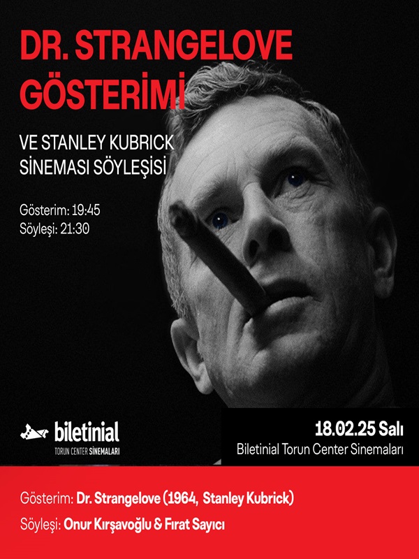 Dr. Strangelove Film Gösterimi ve Kubrick Sineması Söyleşisi - Kocaeli Duysun - Şehre Dair Her Şey