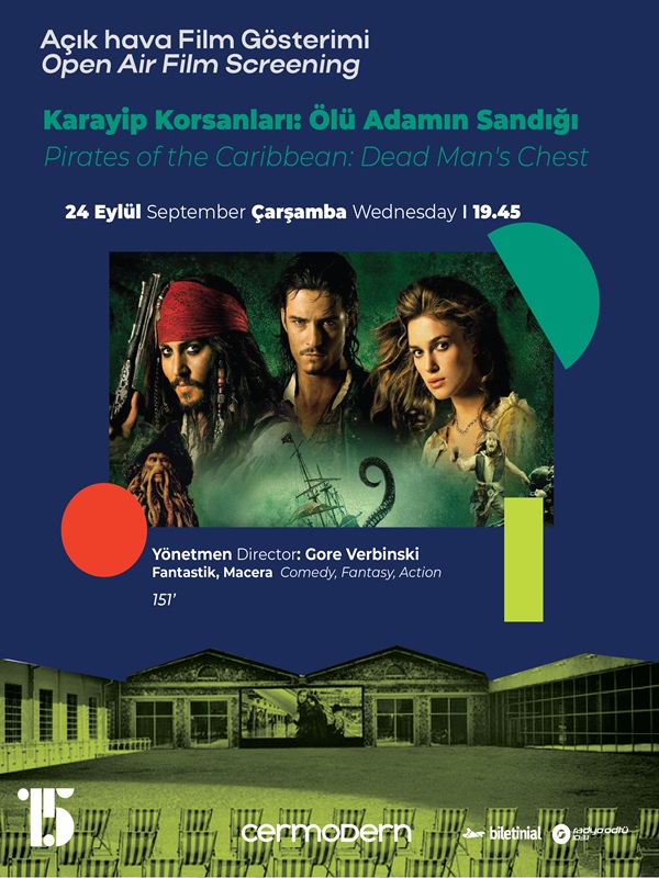 Açık Hava Film Gösterimi: Karayip Korsanları: Ölü Adamın Sandığı - Kocaeli Duysun - Şehre Dair Her Şey