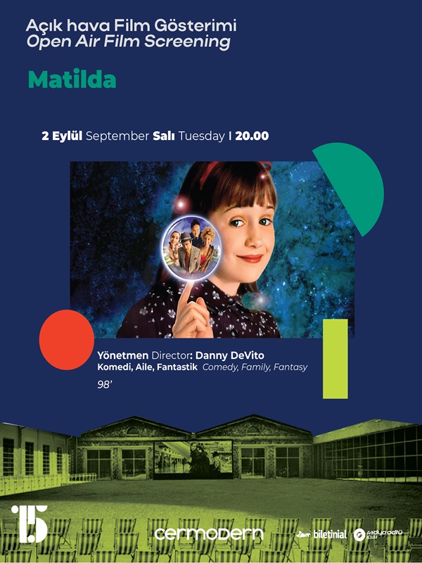 Açık Hava Film Gösterimi: Matilda - Kocaeli Duysun - Şehre Dair Her Şey