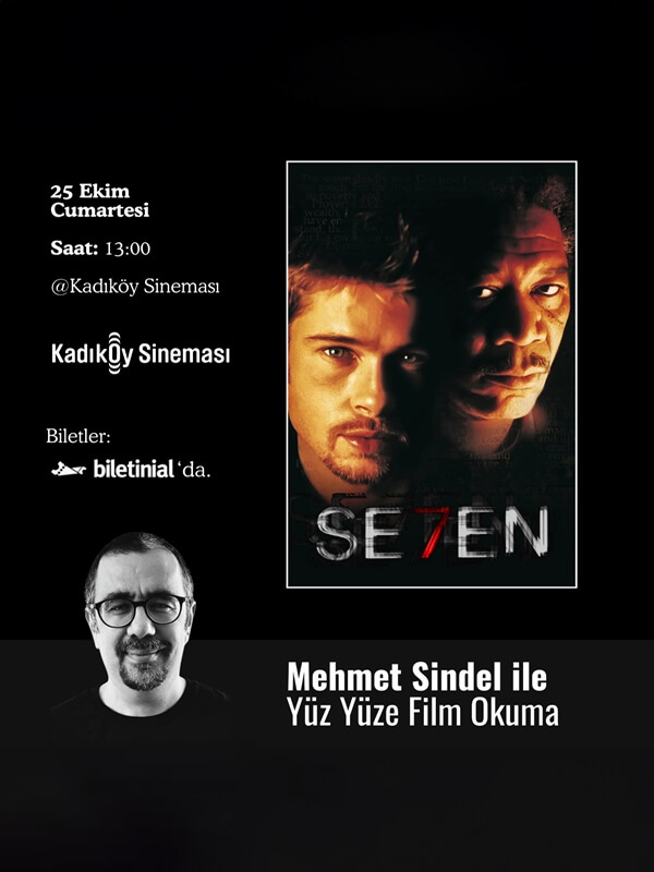 Mehmet Sindel ile “Se7en” Film Okuması - Kocaeli Duysun - Şehre Dair Her Şey