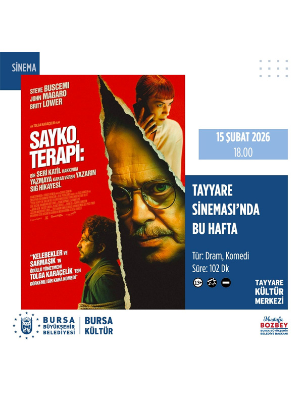 Saykoterapi Film Gösterimi ve Yönetmen Tolga Karaçelik ile Söyleşi - Kocaeli Duysun - Şehre Dair Her Şey