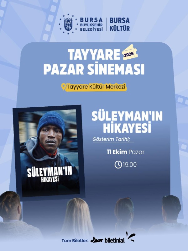 Süleyman’ın Hikayesi – Tayyare Pazar Sineması - Kocaeli Duysun - Şehre Dair Her Şey