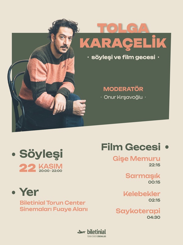 Tolga Karaçelik Söyleşisi ve Film Gecesi - Kocaeli Duysun - Şehre Dair Her Şey