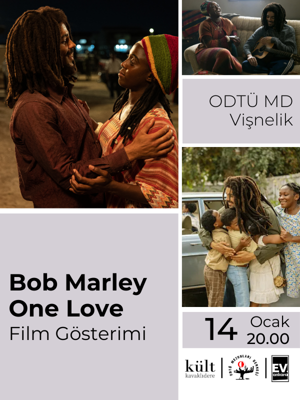 Vişnelik Etkinlikleri: Bob Marley: One Love Film Gösterimi - Kocaeli Duysun - Şehre Dair Her Şey