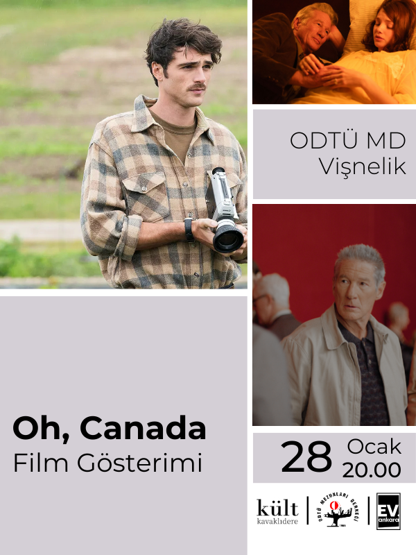 Vişnelik Etkinlikleri: Oh, Canada Film Gösterimi - Kocaeli Duysun - Şehre Dair Her Şey