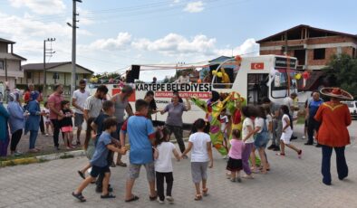 Kartepe’de Kurban Bayramı’nın coşkusunu minikler yaşadı