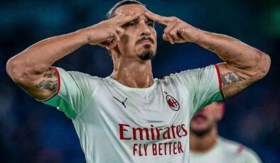  Zlatan Ibrahimovic, 1 yıl daha Milan’da!
