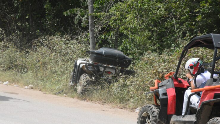 ATV takla attı: 1 yaralı