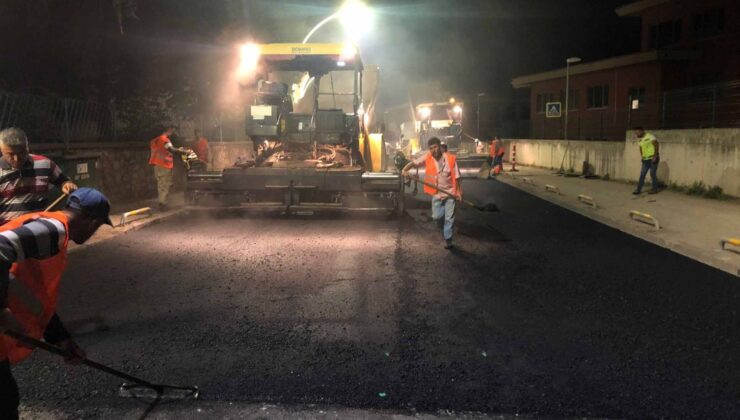 Kuruçeşme’de üstyapı çalışmalarına başlandı