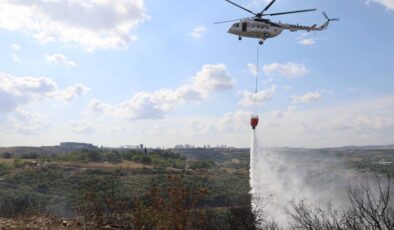 Gebze’de ormanlık alanda çıkan yangın söndürüldü