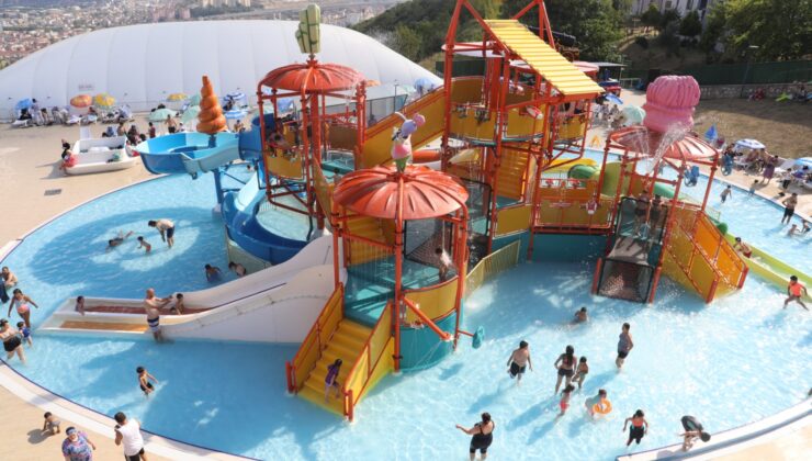 İzmitliler aquaparkı çok sevdi