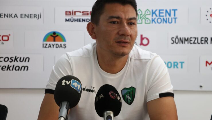 Fırat Gül: “Beklenen, özlenen Kocaelispor sahada olacak”